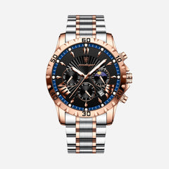 Rose Gold/Blue