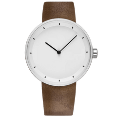 White With Brown Strap