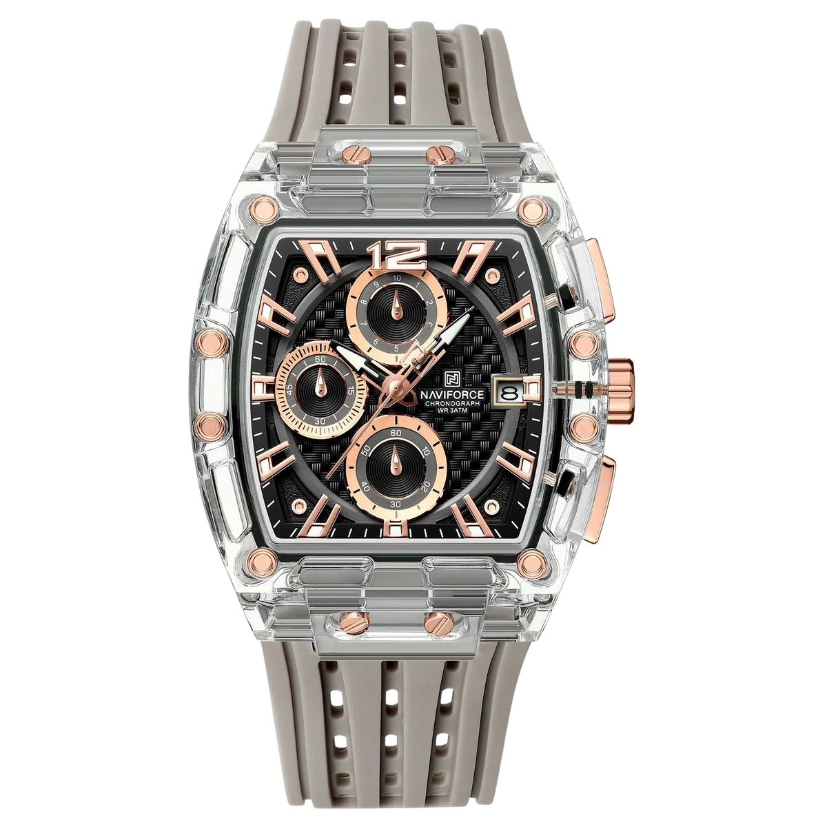 RR 42mm - Grey Rosegold