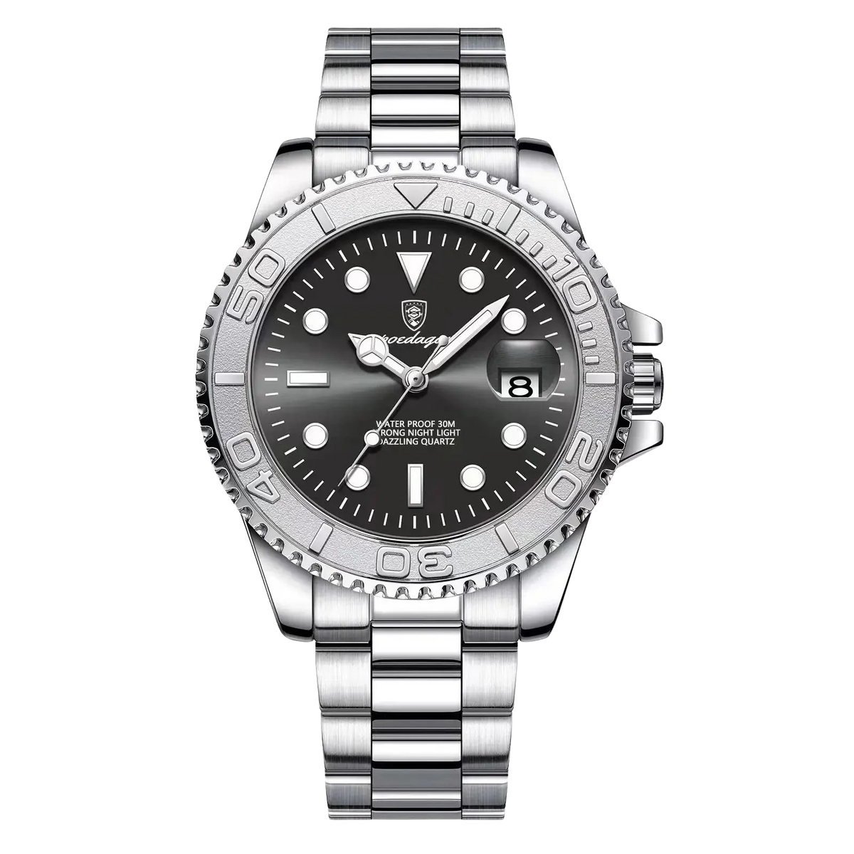 Regalia 43mm - Silver Gray