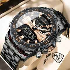 E122 RoseGold Black