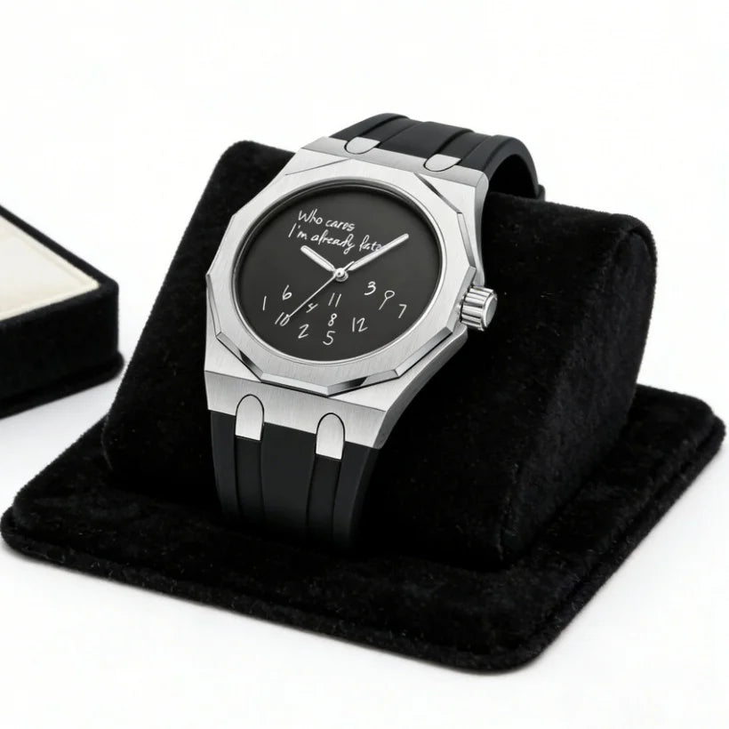 Montre pour homme élégante et luxueuse, classique, décontractée, bracelet en silicone, étanche, luminescente