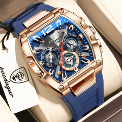 Or Rose - Bleu Royal