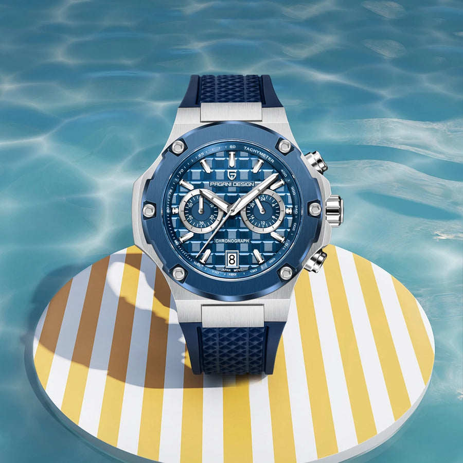 Nouvelle Montre Homme PAGANI DESIGN 2026, Montre Chronographe à Quartz de Luxe pour Hommes, Verre Saphir AR, Étanche, Lumineuse, VK64, Cadeau pour Homme