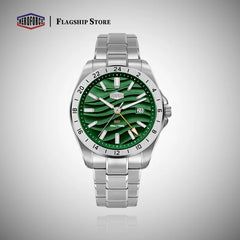 silver green