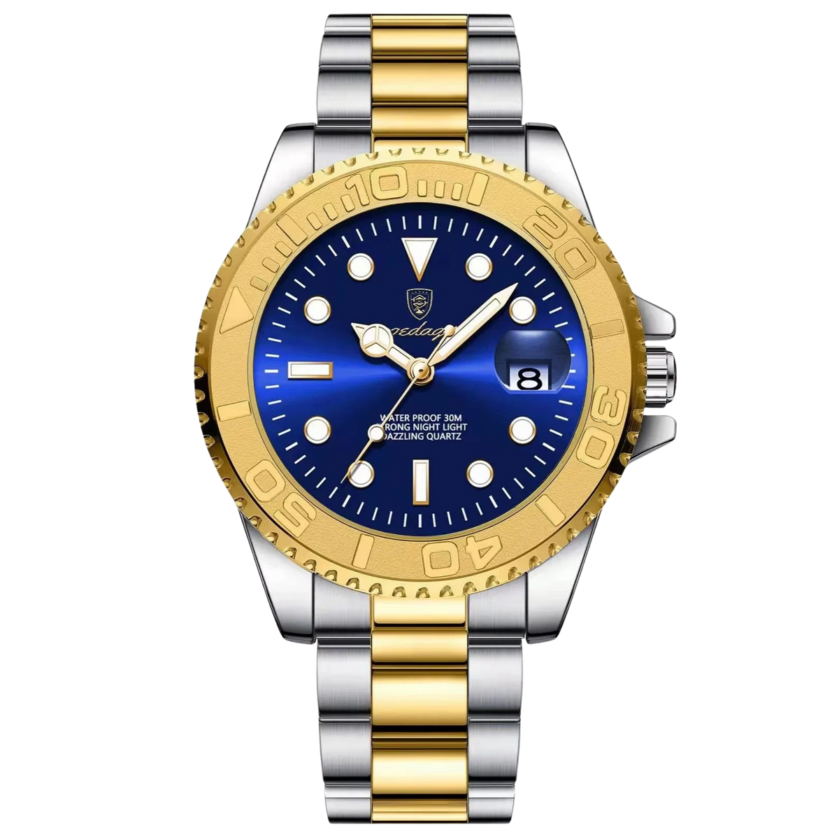 Regalia 43mm - Gold Blue