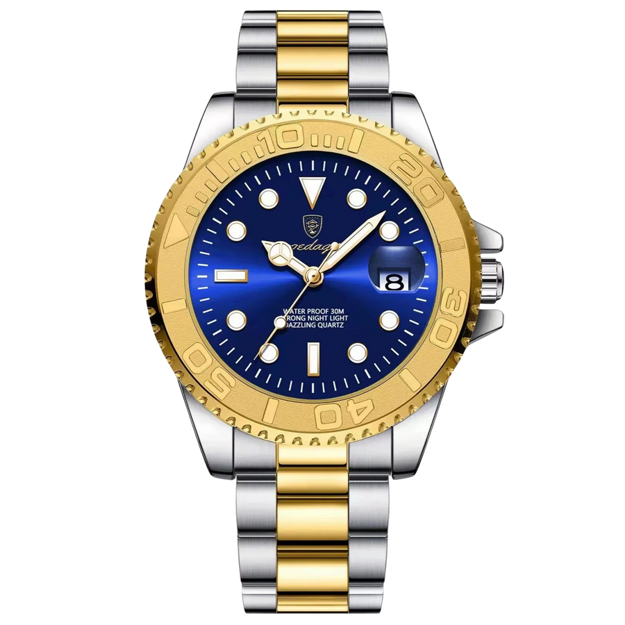Regalia 43mm - Gold Blue