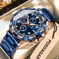 Or Rose - Bleu Royal