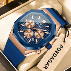 Or Rose - Bleu Royal